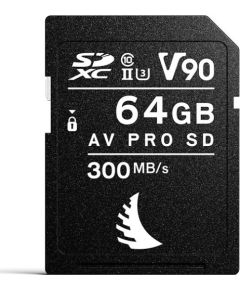 Angelbird AV PRO SD MK2 V60 SDXC 64 GB Class 10 UHS-II/U3 V90 (AVP064SDMK2V90)