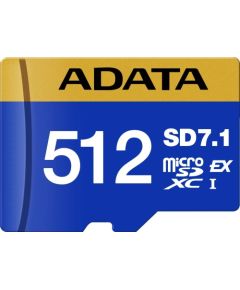 A-data ADATA Premier Extreme SD7.1 MicroSDXC 512 GB Class 10 UHS-I/U3 V30 (UD512GEX3L1-C)