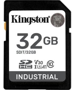 Kingston | SDHC/SDXC SD | Flash Memory Card | 32 GB | Black