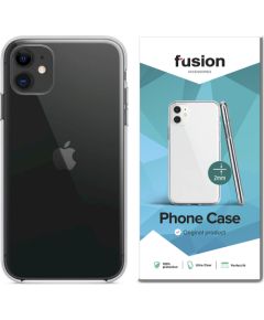 Fusion Ultra Clear Series 2 mm Силиконовый чехол для Apple iPhone 12 Mini Прозрачный (EU Blister)