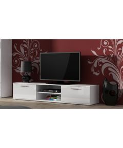 Cama Meble Cama TV stand SOHO 180 white/white gloss