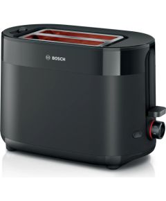 Bosch TAT2M123 toaster 2 slice(s) 950 W Black