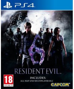 Capcom PS4 RESIDENT EVIL 6 (INCLUDES: ALL MAP AND MULTIPLAYER DLC)