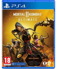 Warner Bros. PS4 Mortal Kombat 11 - Ultimate Edition (Includes Kombat Pack 1  2 + Aftermath Expansion)