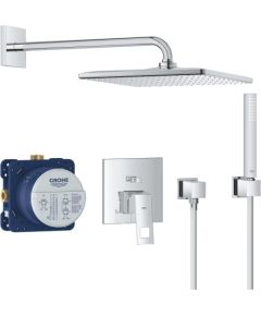 Grohe iebūvējamais dušas maisītāja komplekts Eurocube Perfect/Rainshower Mono 310 Cube, hroms