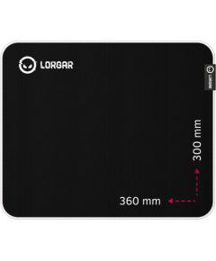 Lorgar Legacer 753, Gaming mouse pad, Ultra-gliding surface, Purple anti-slip rubber base, size: 360mm x 300mm x 3mm, weight 0.23kg