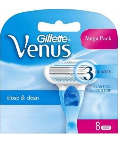 Gillette Gillette Venus Close & Clean Maszynka do golenia 8szt