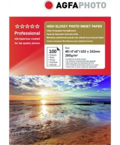 Agfaphoto photo paper Professional Glossy 10x15cm 260g 100 sheets