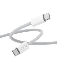 JBL Jellico IP15 Плетенной ткани iPhone 15 / 16 USB-C на USB-C Кабель 1м Данных и быстрого заряда PD 60W белый