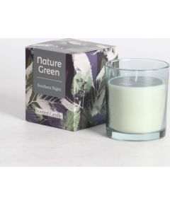 Aromatiska svece stikla NATURE GREEN H9,5cm, Southern Night