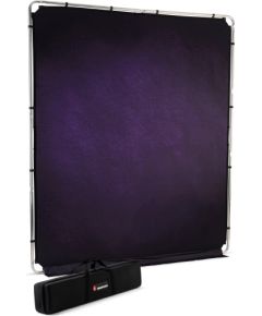 Manfrotto студийный фон EzyFrame Vintage, aubergine