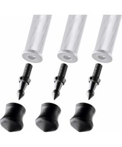 Manfrotto short spikes and rubber feet GSF30S 30mm 3pcs