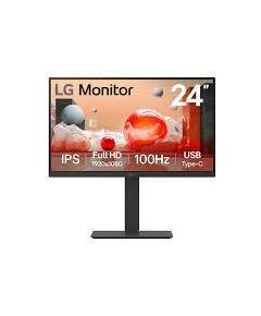 LCD Monitor LG 23.8" Business Panel IPS 1920x1080 16:9 100 Hz 5 ms Swivel Pivot Height adjustable Tilt 24BA650-B