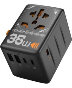 TESSAN TS-WTA02 Travel Adapter