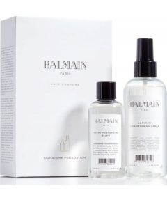 Balmain Signature Foundation Set Balmain Professionnel: Balmain Professionnel, Hair Leave-In Conditioner, For Nourishing, 200 ml + Argan Moisturising Elixir, Hair Oil, For Nourishing, 100 ml For Women