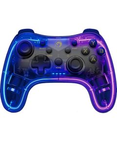 Pad Marvo Gamepad Marvo GHOST 40, bezprzewodowy, 17przycisk, przezroczysty