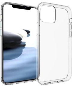 Fusion Ultra Back Case 2 mm Izturīgs Silikona Aizsargapvalks Priekš Apple iPhone 12 | 12 Pro Caurspīdīgs