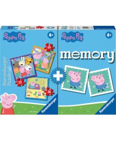 Ravensburger : Memory®  3 Puzzles : Peppa Pig (3152)