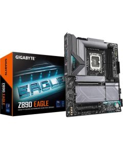 Mainboard GIGABYTE Intel Z890 LGA1851 ATX Memory DDR5 Memory slots 4 2xPCI-Express 4.0 4x	 1xPCI-Express 5.0 16x 4xM.2 1xDisplayPort 4xUSB 2.0 5xUSB 3.2 1xUSB-C 1xRJ45 3xAudio port Z890EAGLE