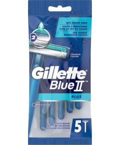 Gillette Blue II Plus jednorazowe maszynki do golenia 5szt.