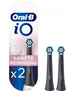 Końcówka Oral-B Oral-B iO Toothbrush heads Gentle Cleaning  BLACK 2-Pack