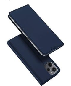 Dux Ducis Xiaomi  Redmi 12 / Poco M6 Pro Pro eco-leather case Blue