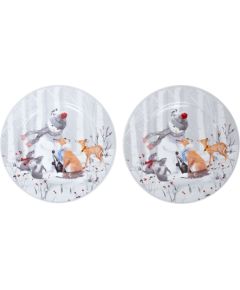 Plates MIA SNOW D19cm 2pcs in a gift box