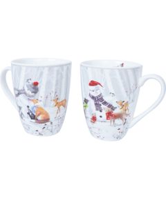 Mugs MIA SNOW H10,5cm 340ml, 2pcs in a gift box