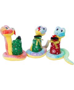 Money box SNAKE YEAR H19cm mix