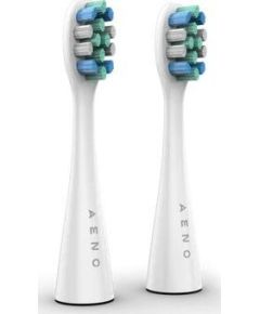 Końcówka Aeno AENO Replacement toothbrush heads, White, Dupont bristles, 2pcs in set (for ADB0007/ADB0008)