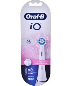 Końcówka Oral-B Braun Oral-B iO Gentle Cleansing Set of 6, brush heads (white)