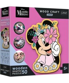 Trefl TREFL DISNEY Wooden puzzle Minnie 50 pcs