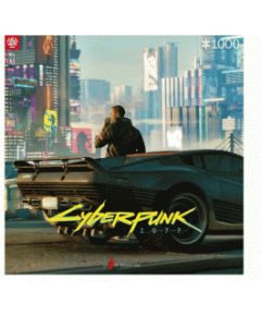 Puzle Good Loot Gaming Puzzle: Cyberpunk 2077 Mercenary on the Rise (1000 pieces)