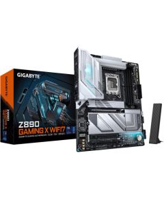 Mainboard GIGABYTE Intel Z890 LGA1851 ATX Memory DDR5 Memory slots 4 2xPCI-Express 4.0 4x	 1xPCI-Express 5.0 16x 4xM.2 1xDisplayPort 4xUSB 2.0 5xUSB 3.2 1xUSB-C 1xOptical S/PDIF 1xRJ45 2xAudio port Z890GAMINGXWIFI71.0