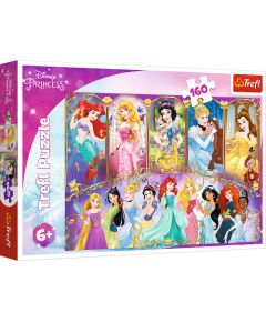 TREFL DISNEY PRINCESS Puzle Princeses, 160 gab.