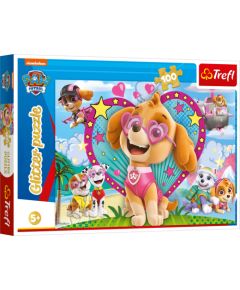 TREFL PAW PATROL Пазл с блестками Paw Patrol, 100 шт.