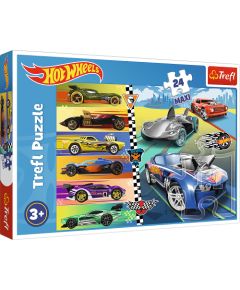 TREFL HOT WHEELS MAXI Пазл, 24 шт.