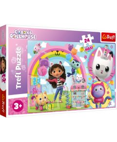 TREFL GABBY´S DOLLHOUSE Maxi Пазл Кукольный домик Габби, 24 шт.