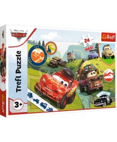 TREFL CARS Макси пазл Тачки, 24 эл.