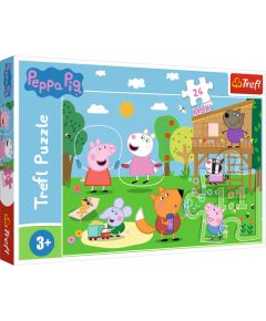 TREFL PEPPA PIG Maxi Пазл Свинка Пеппа, 24 шт.