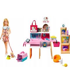 Lalka Barbie Mattel - Salon dla zwierzaków (GRG90)