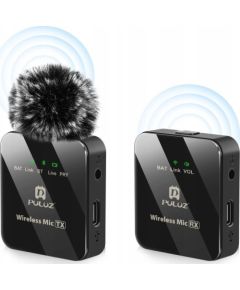 Mikrofon Puluz Mikrofon Bezprzewodowy Bluetooth 3,5mm Trs Trrs Do Telefonu Aparatu Kamery / Pu3153b