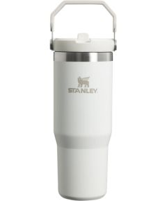 Stanley Termokrūze ar salmiņu The IceFlow Flip Straw Tumbler 0,89L balta