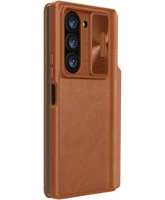 Etui Nillkin Qin Pro Leather Samsung Galaxy Z Fold 6 5G (brązowy)