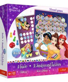 TREFL DISNEY PRINCESS Настольная игра 2 в 1 Принцессы