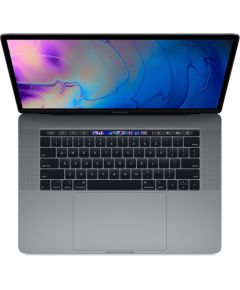 Apple MacBook Pro 2018 Retina 15" 4xUSB-C - Core i7 2.2GHz / 32GB / 256GB SSD - Space Gray (Atjaunināts, stāvoklis labi)