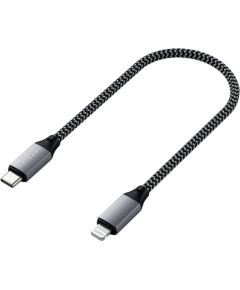 SATECHI Type C to MFI Cable 10 inch- Space Gray