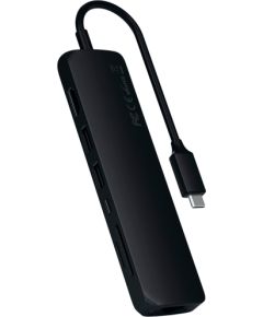 SATECHI Slim Multiport with Ethernet Adapter (Black)