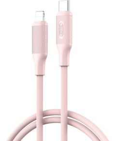 XO cable NB-Q265A PD USB-C - Lightning 1,0m 27W pink