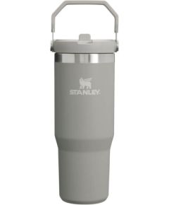 Stanley Termokrūze ar salmiņu The IceFlow Flip Straw Tumbler 0,89L gaiši pelēka